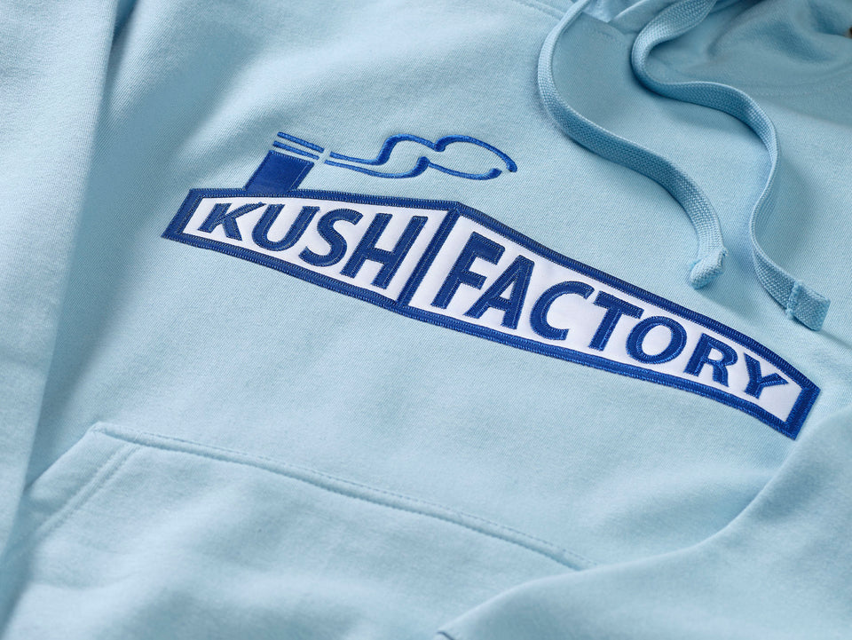 KUSH FACTORY HOODIE - THE BLUES